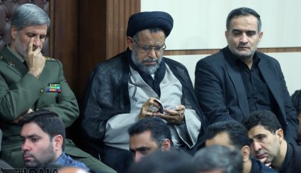 مراسم عزاداری ابا عبدالله حسین(ع) در نهاد ریاست جمهوری + تصاویر