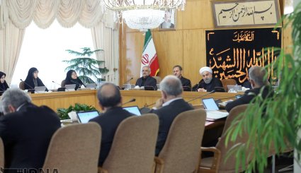 جلسه هیات دولت + تصاویر
