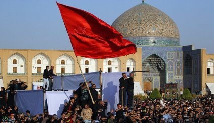 وداع با پیکر شهید محسن حججی در اصفهان + تصاویر