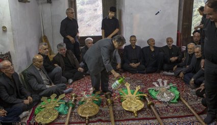 مراسم علم بندی در ماسوله + تصاویر