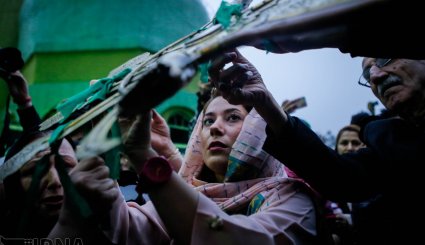 مراسم علم بندی در ماسوله + تصاویر