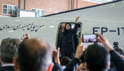فرود دو فروند هواپیمای ای تی ار خریداری شده در تهران + تصاویر
