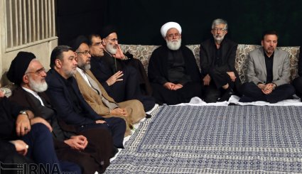 عزاداری شب تاسوعا در حضور رهبر معظم انقلاب