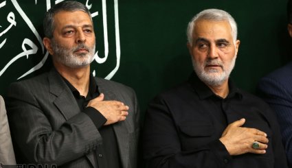 عزاداری شب تاسوعا در حضور رهبر معظم انقلاب