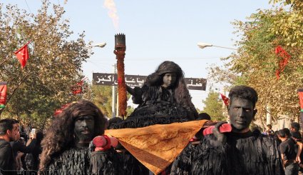تعزیه ورود به دشت کربلا در نوش آباد