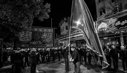 مراسم عزاداری شاه حسین گویان در تبریز
