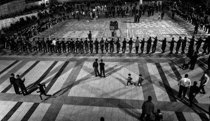 مراسم عزاداری شاه حسین گویان در تبریز
