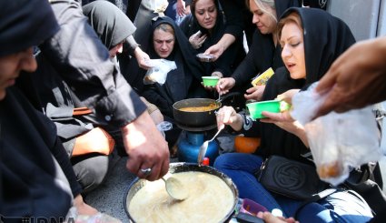 سنت حلوا پزان تهرانی ها در تاسوعا