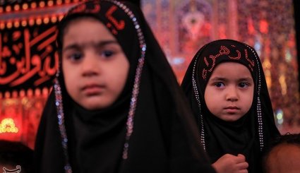 عزاداری شب تاسوعا در کربلای معلی + تصاویر