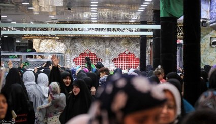 عزاداری شب تاسوعا در کربلای معلی + تصاویر