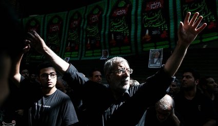 عزاداری تاسوعای حسینی در بازار تهران + تصاویر
