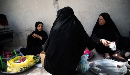 مراسم نمادین ازدواج حضرت قاسم ‎(ع) + تصاویر