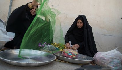 مراسم نمادین ازدواج حضرت قاسم ‎(ع) + تصاویر