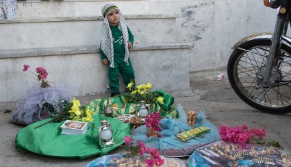 مراسم نمادین ازدواج حضرت قاسم ‎(ع) + تصاویر