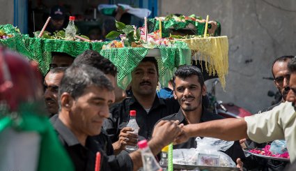 مراسم نمادین ازدواج حضرت قاسم ‎(ع) + تصاویر