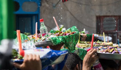مراسم نمادین ازدواج حضرت قاسم ‎(ع) + تصاویر