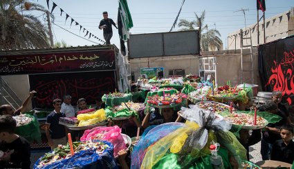 مراسم نمادین ازدواج حضرت قاسم ‎(ع) + تصاویر