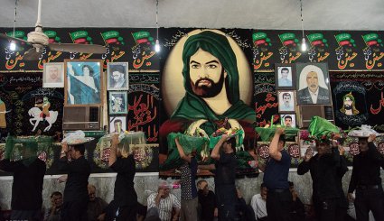 مراسم نمادین ازدواج حضرت قاسم ‎(ع) + تصاویر