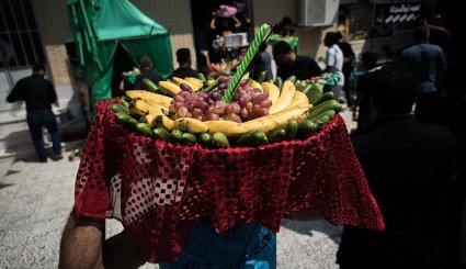 مراسم نمادین ازدواج حضرت قاسم ‎(ع) + تصاویر