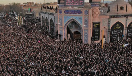 تجمع بزرگ عزاداران تاسوعای حسینی در اردبیل
