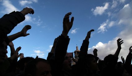 تجمع بزرگ عزاداران تاسوعای حسینی در اردبیل
