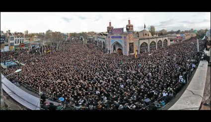 تجمع بزرگ عزاداران تاسوعای حسینی در اردبیل
