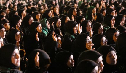 مراسم شب عاشورای حسینی در بیروت