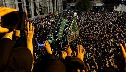 مراسم عزاداری سنتی چارچو گردانی در حسینیه سادات استهبان
