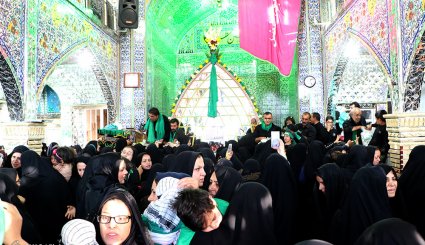 مراسم عزاداری سنتی چارچو گردانی در حسینیه سادات استهبان
