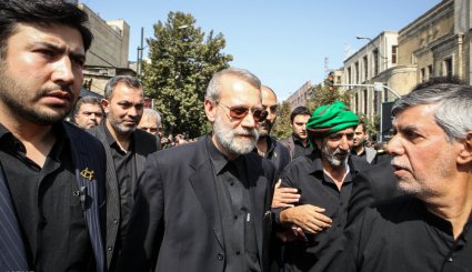 مراسم خیمه سوزان روز عاشورا در تهران