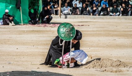 تعزیه روز عاشورا روستای چاهشرف - فارس