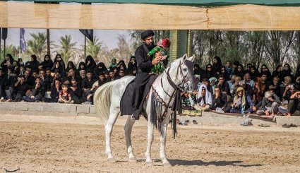 تعزیه روز عاشورا روستای چاهشرف - فارس
