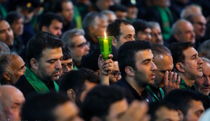 مراسم شام غریبان در حرم مطهر امام رضا
