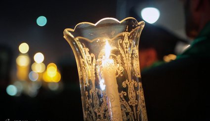 مراسم شام غریبان در حرم مطهر امام رضا
