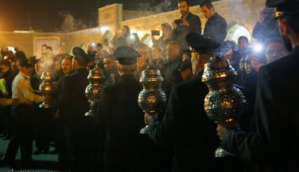 مراسم شام غریبان در حرم مطهر امام رضا
