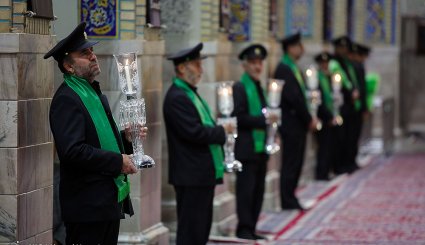 مراسم شام غریبان در حرم مطهر امام رضا
