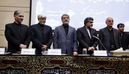 تکریم و معارفه استانداران پیشین و جدید تهران + تصاویر