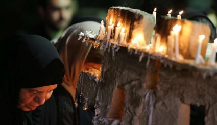 مراسم شام غریبان در تهران + تصاویر