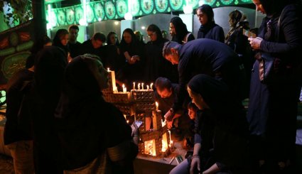 مراسم شام غریبان در تهران + تصاویر