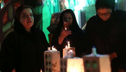 مراسم شام غریبان در تهران + تصاویر