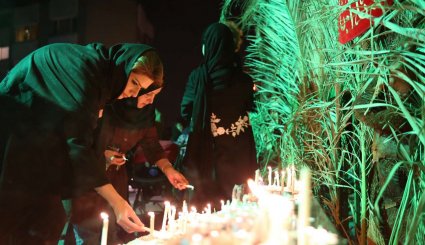 مراسم شام غریبان در تهران + تصاویر