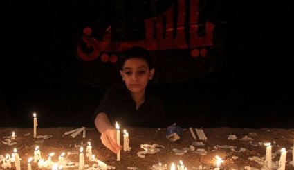 مراسم شام غریبان در تهران + تصاویر