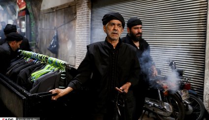 عزاداری حسینی در بازار تبریز + تصاویر