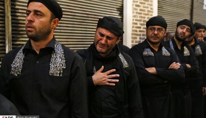 عزاداری حسینی در بازار تبریز + تصاویر