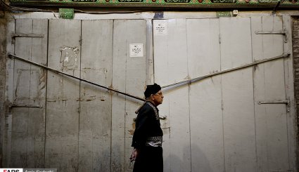 عزاداری حسینی در بازار تبریز + تصاویر