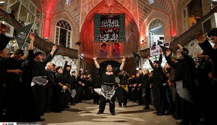 عزاداری حسینی در بازار تبریز + تصاویر