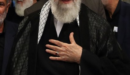 آخرین شب عزاداری ایام محرم در حسینیه امام خمینی ره
