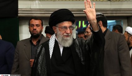 آخرین شب عزاداری ایام محرم در حسینیه امام خمینی ره

