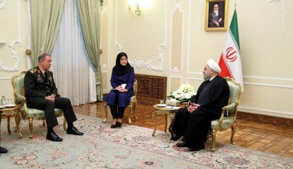 دیدار رئیس ستاد ارتش ترکیه با روحانی