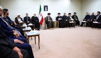 تصاویر دیدار مسئولان و دست‌اندرکاران حج با رهبر انقلاب
